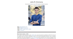 Desktop Screenshot of johnemmons.com